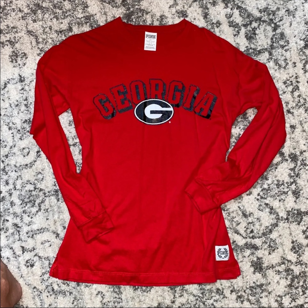 PINK UGA Shirt